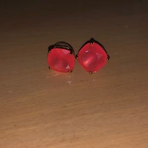 Neon Pink Kate Spade Earrings
